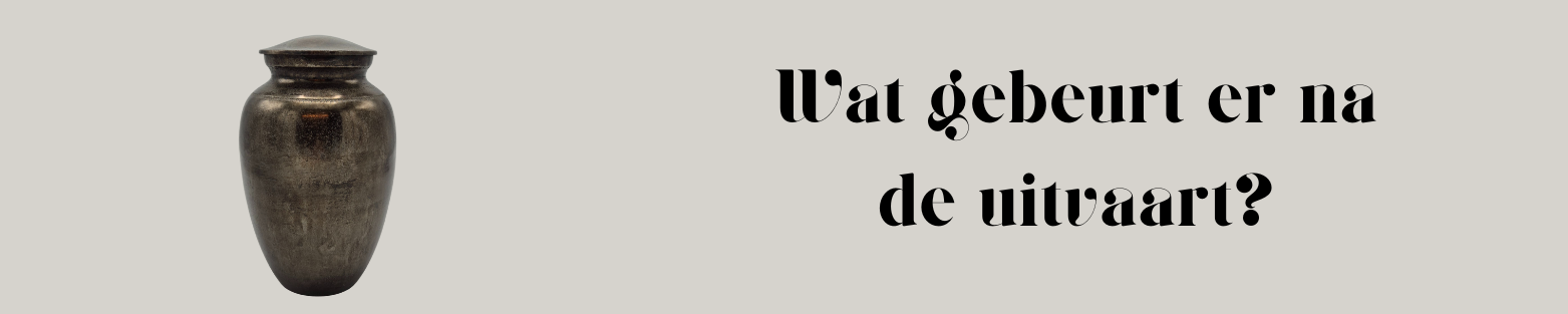 Wat gebeurt er na de uitvaart? Een gids voor de periode van herdenken – en de keuze voor een urn
