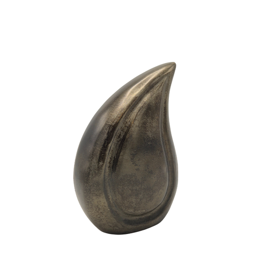 Urn Druppel L - Kleur Night Black