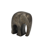 Urn Olifant - Kleur Night Black/Grijs