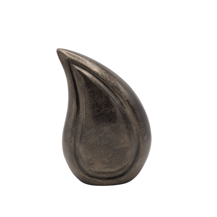 Urn Druppel L - Kleur Night Black