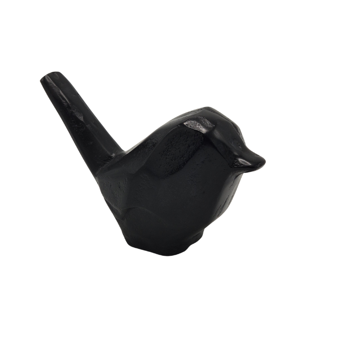 Urn Birdie Vogel - Kleur Zwart