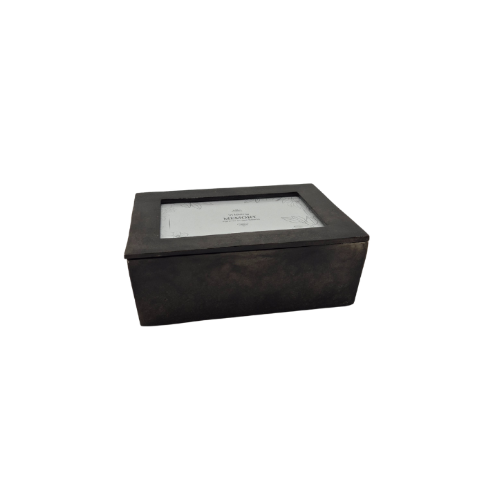 Memory Box - Herinneringen Box - Kleur Night Black/Grijs