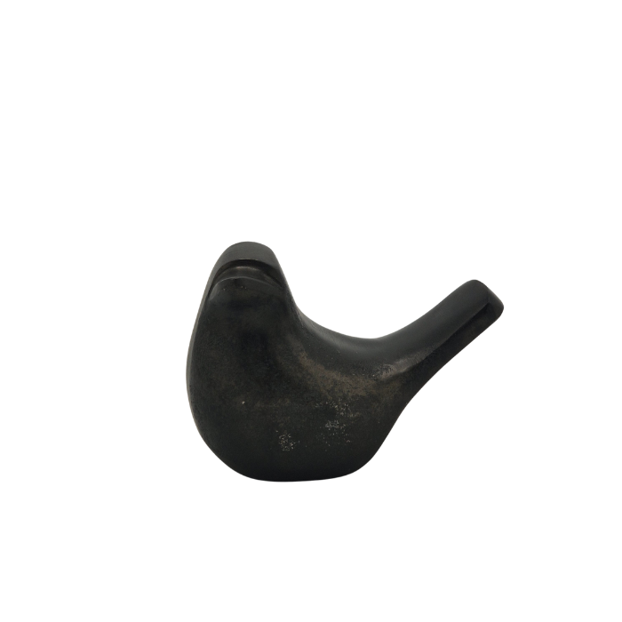 Urn Vogel - Urntje - Night Black - Grijs - 10cm