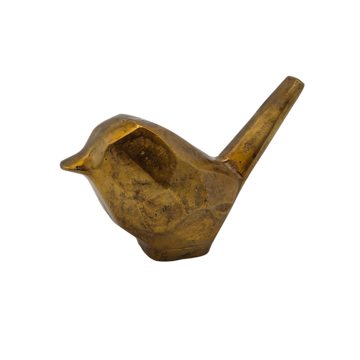 Urn Birdie Vogel - Kleur Antiek Goud