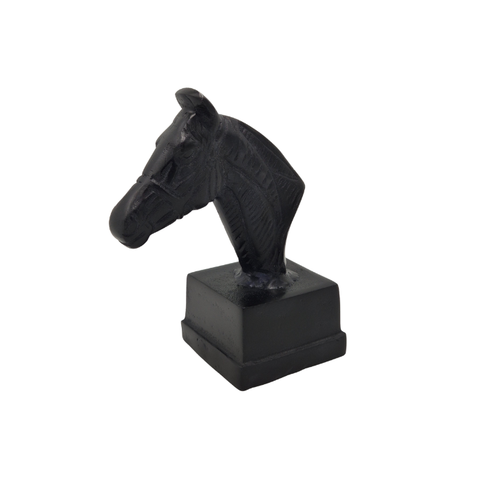 Urn Paard - Antiek Zwart