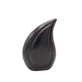 Urn Druppel L - Traan Urn - Kleur Zwart