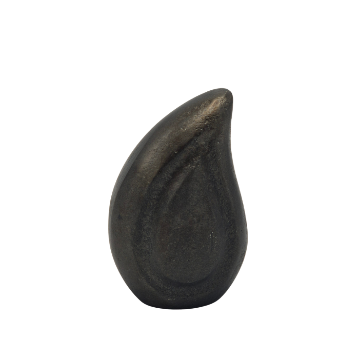 Mini Urn Druppel/Traan - Kleur Night Black