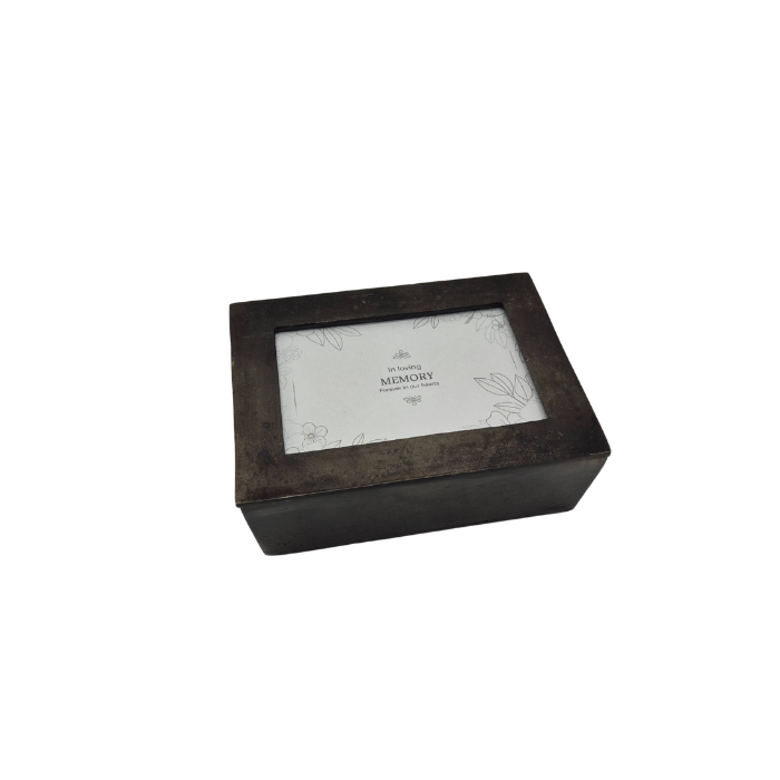 Memory Box - Herinneringen Box - Kleur Night Black/Grijs
