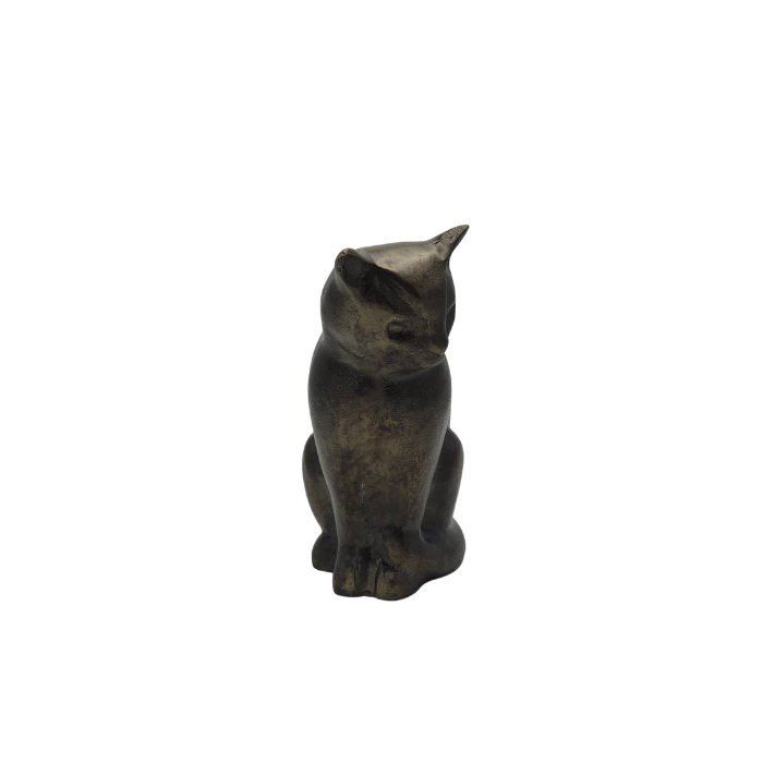 Urn Cat Sitting - Night Black/Grey