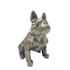 Urn Franse Bulldog - Zilver