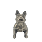 Urn Franse Bulldog - Zilver