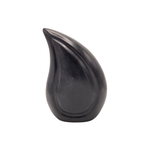 Urn Druppel L - Traan Urn - Kleur Zwart