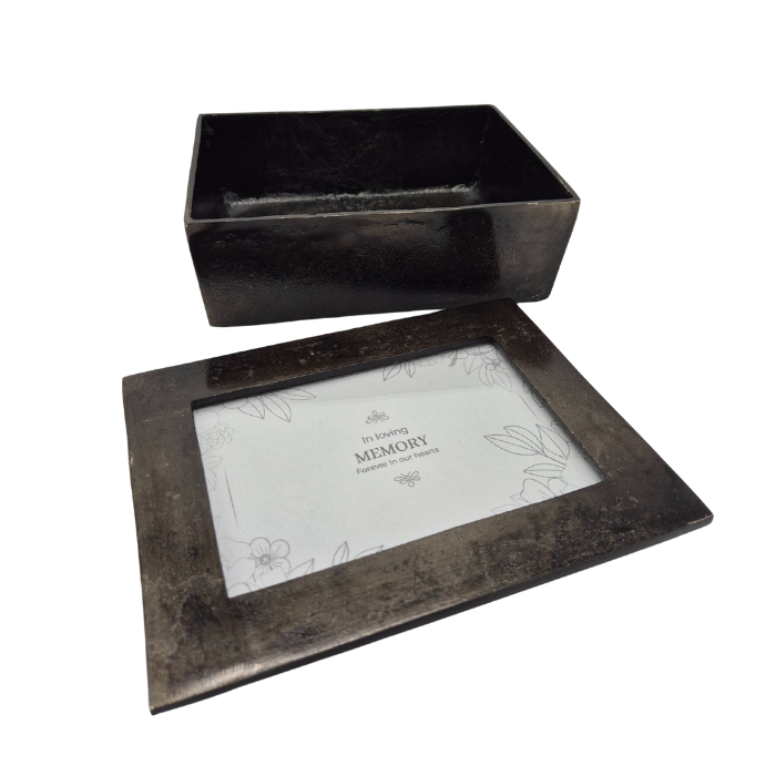 Memory Box - Herinneringen Box - Kleur Night Black/Grijs