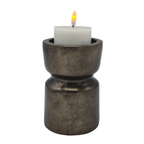 Urn Kandelaar - Kleur Night Black/Grijs