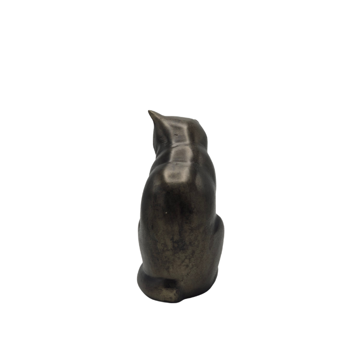 Urn Cat Sitting - Night Black/Grey