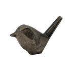 Urn Birdie Vogel - Kleur Night Black/Grijs