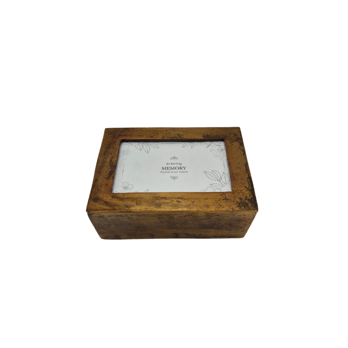 Memory Box - Herinneringen Box - Kleur Antiek Goud
