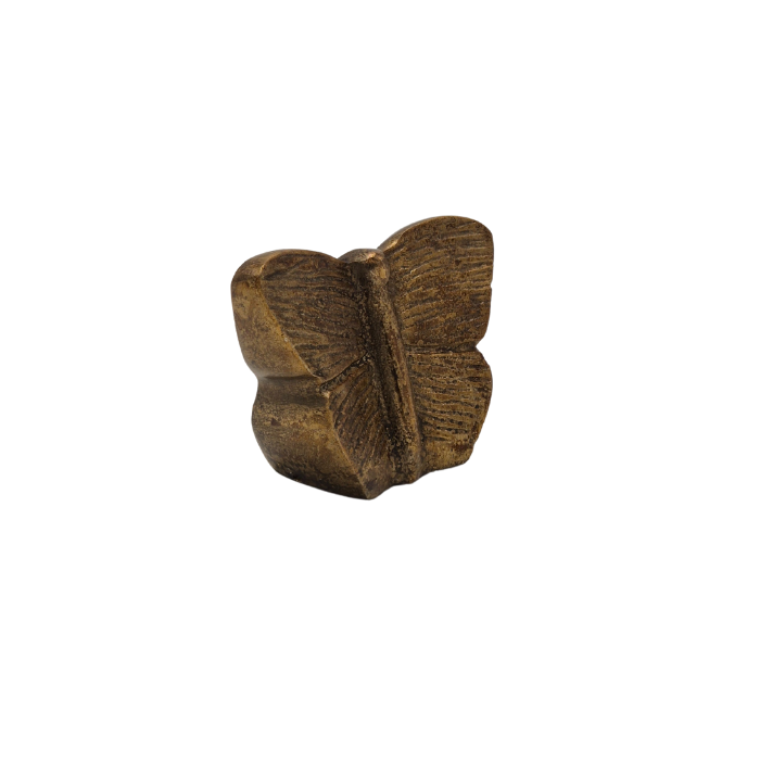 Urne Papillon - S - Or Antique