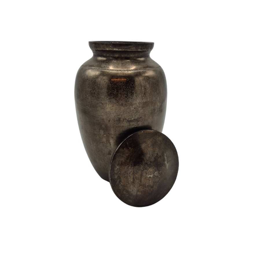 Urn - Kleur Night Black/Grijs
