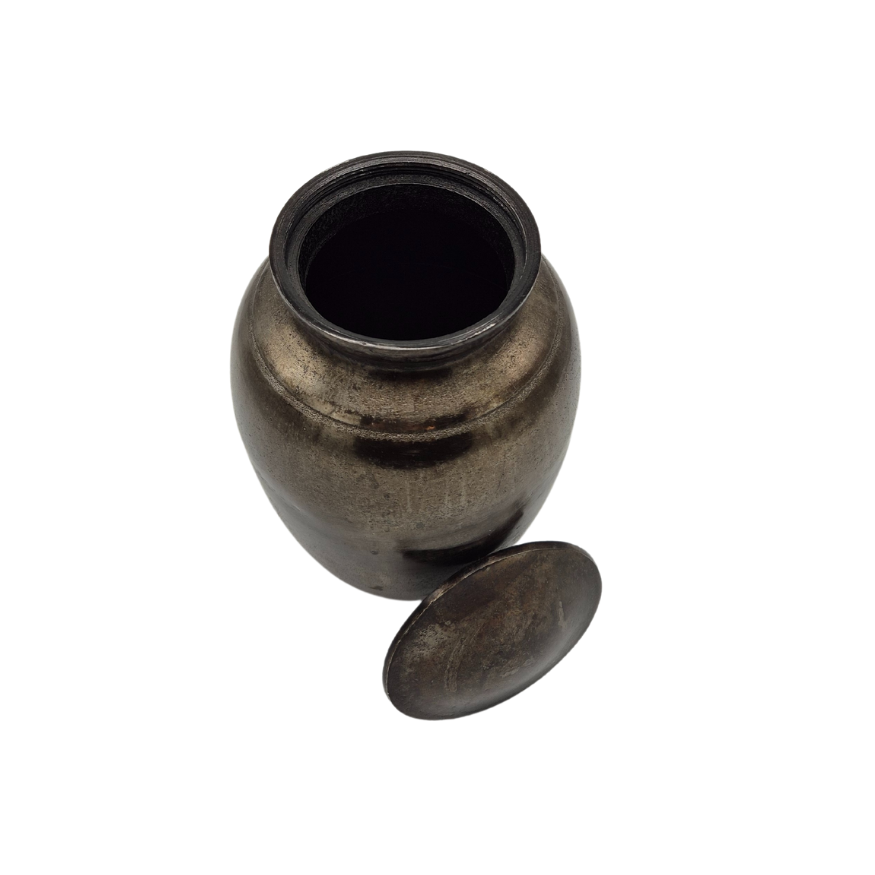 Urn - Kleur Night Black/Grijs
