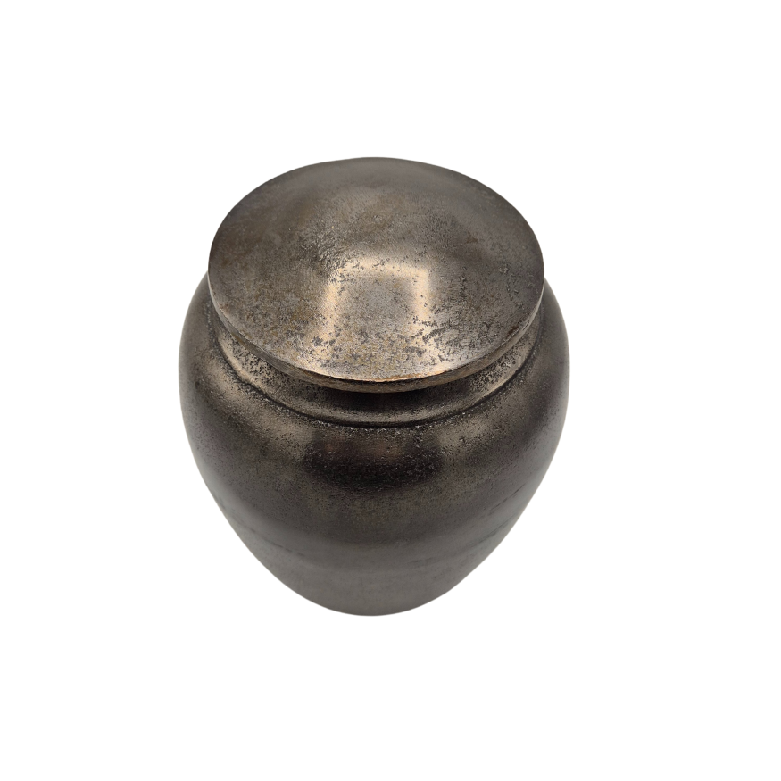 Urn - Kleur Night Black/Grijs
