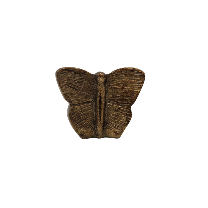 Urne Papillon - S - Or Antique