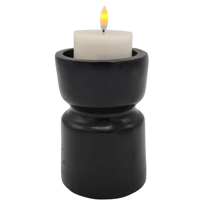 Urn Kandelaar - Kleur Antiek Zwart