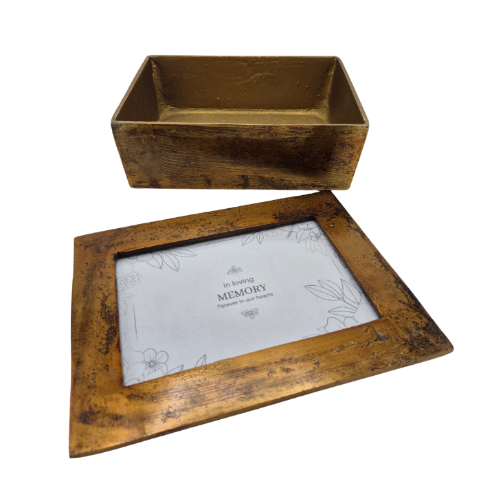Memory Box - Herinneringen Box - Kleur Antiek Goud
