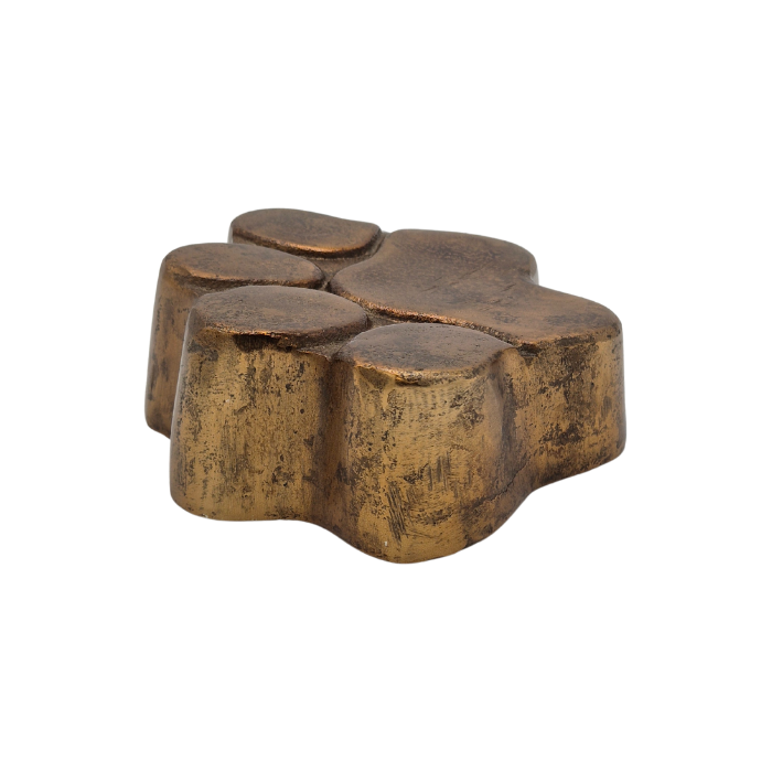 Urn Hondenpoot L - Kleur Antiek Goud