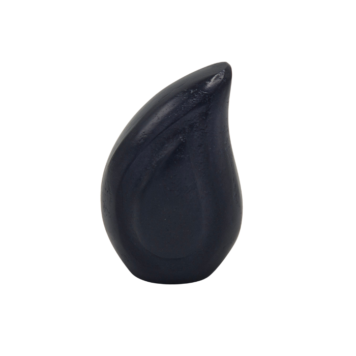 Mini Urn Druppel/Traan - Kleur Zwart