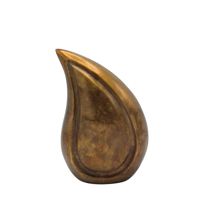 Urn Druppel L - Kleur Antiek Goud