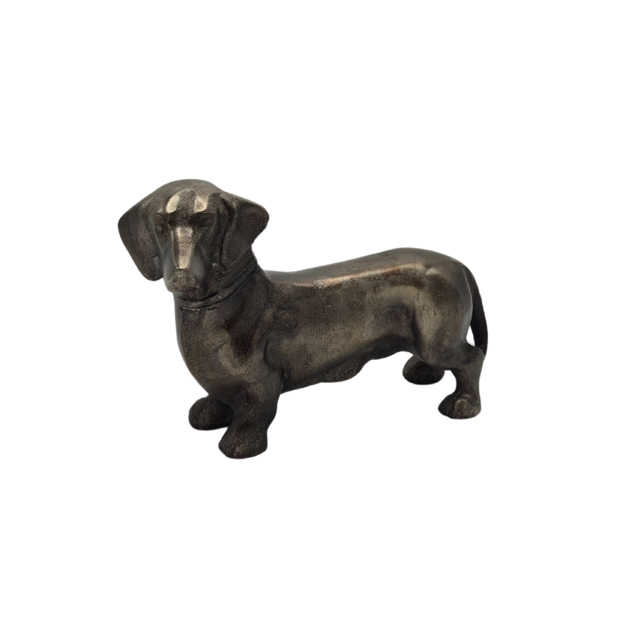 Urn Hond M - Kleur Night Black/Grijs