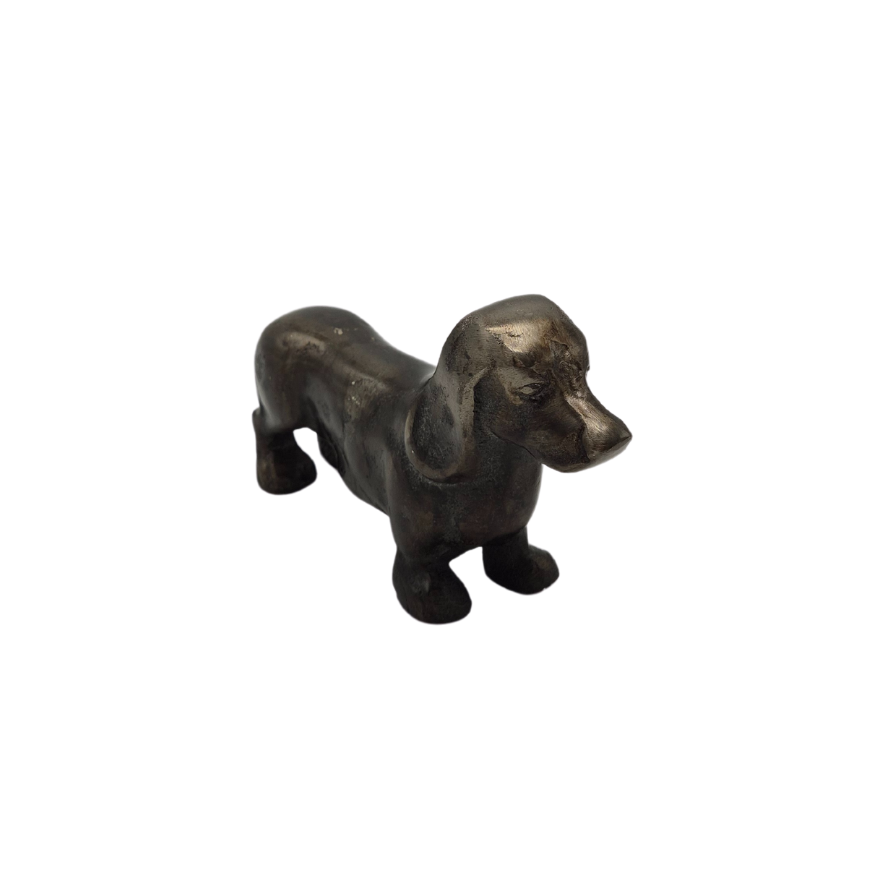 Urn Hond S - Kleur Night Black/Grijs