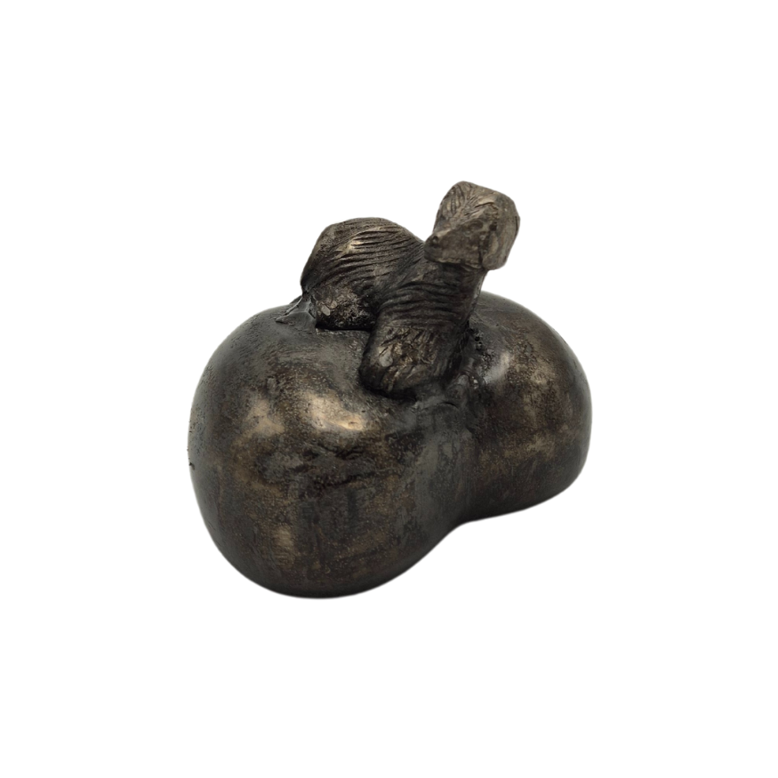 Urn Hart met Hond - Kleur Night Black/Grijs
