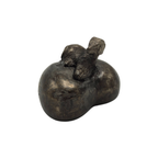 Urn Hart met Hond - Kleur Night Black/Grijs