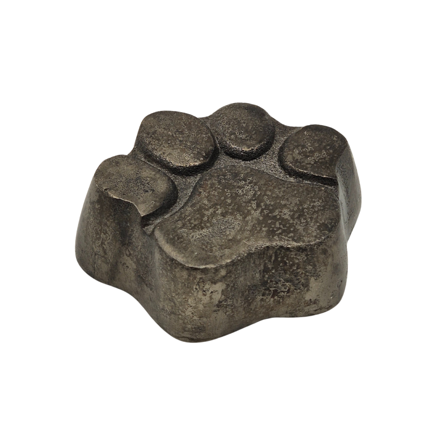 Urn Hondenpoot L - Kleur Night Black/Grijs