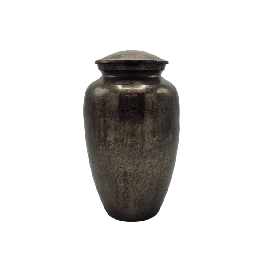 Urn - Kleur Night Black/Grijs