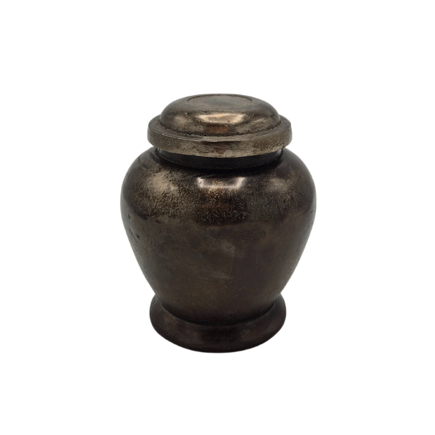 Urn M- Kleur Night Black/Grijs