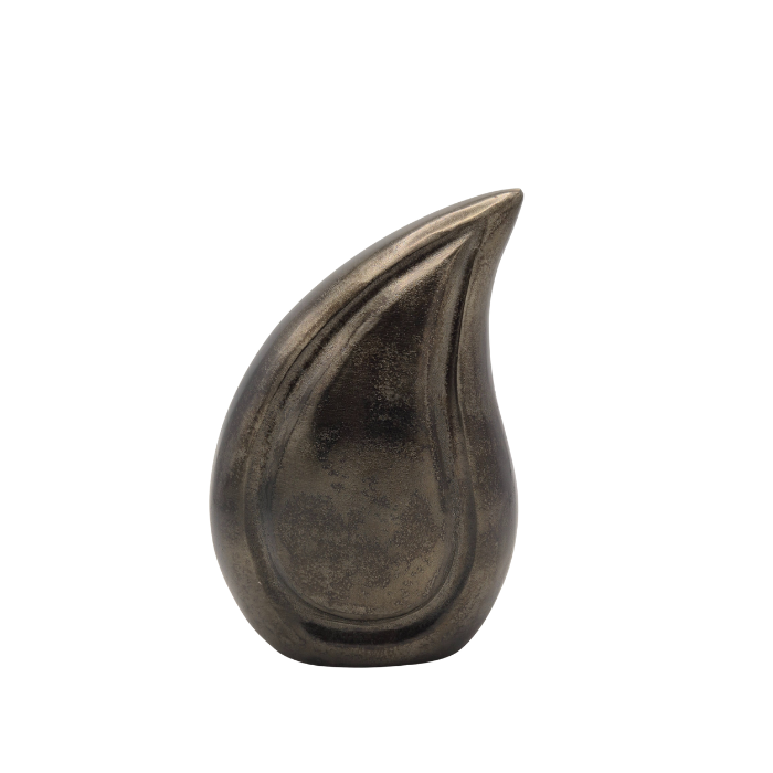 Urn Druppel L - Kleur Night Black