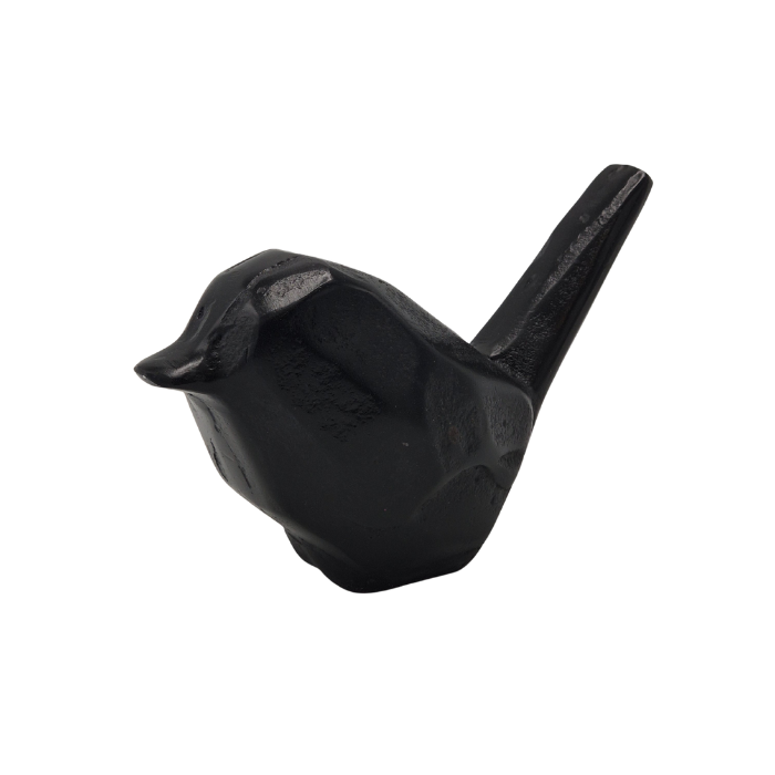 Urn Birdie Vogel - Kleur Zwart