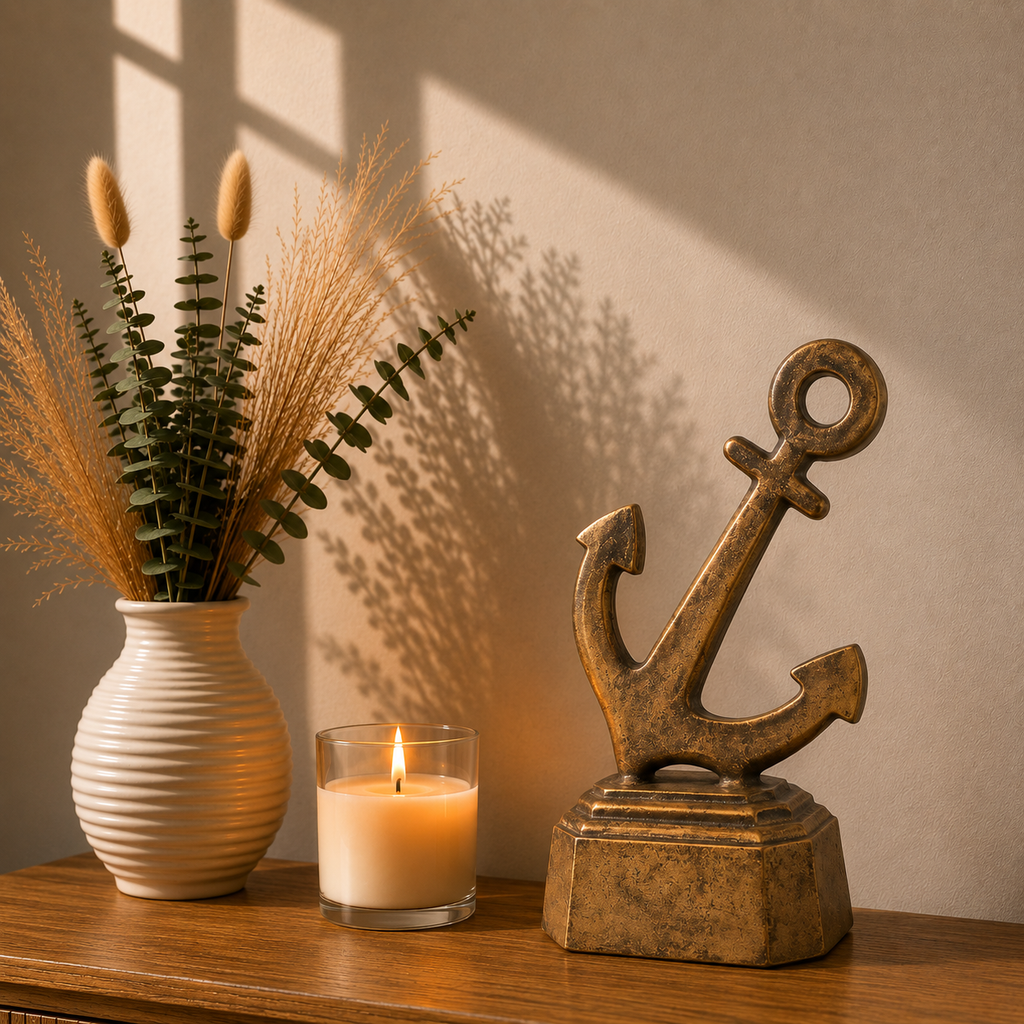 Urn Anker - Antiek Goud