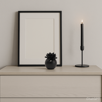 Urne Lotus - Couleur Noir Antique