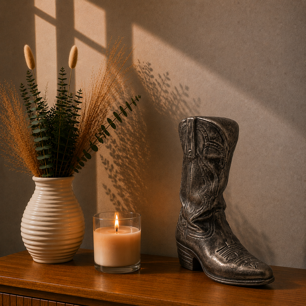 Urn Cowboylaars - Night Black/Grijs