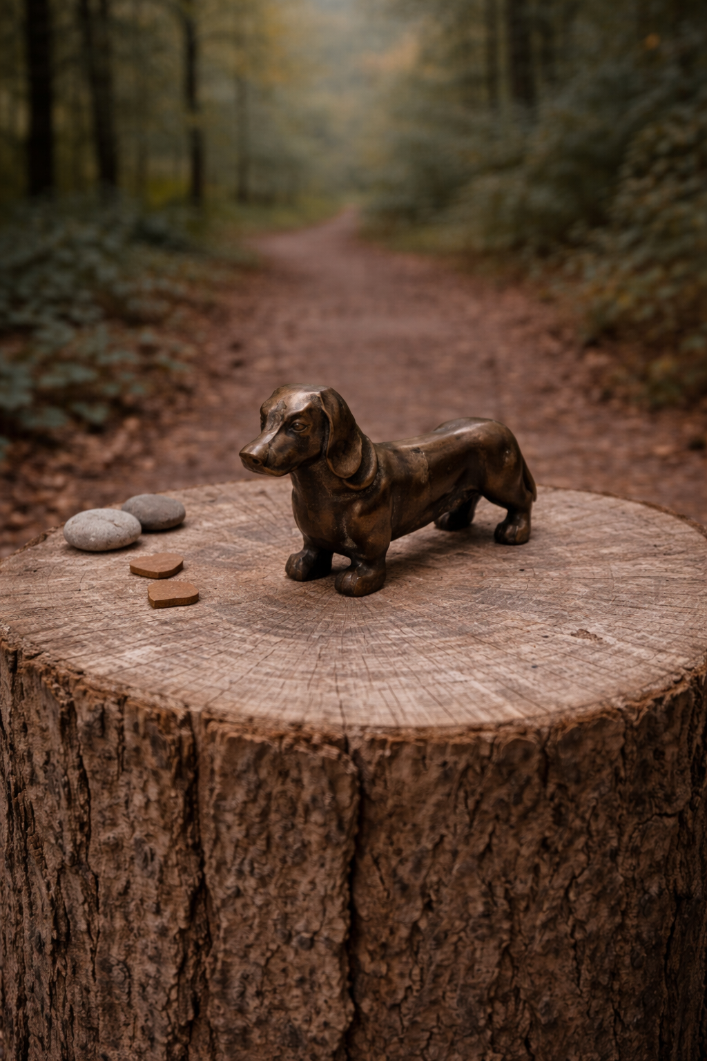 Urn Hond S - Kleur Night Black