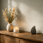 Mini Urn Druppel/Traan - Kleur Night Black