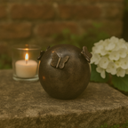 Urn Bol Vlinders - Kleur Night Black