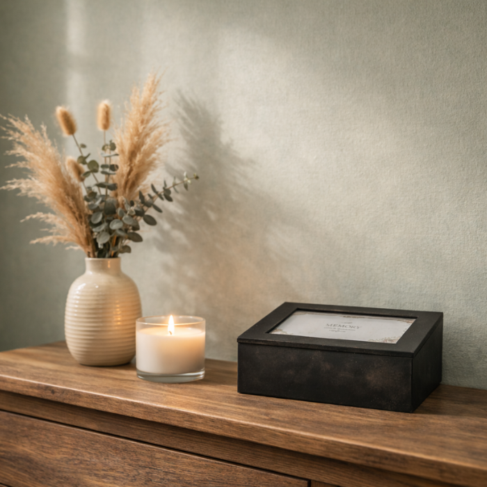 Sfeerfoto Memory Box Zwart