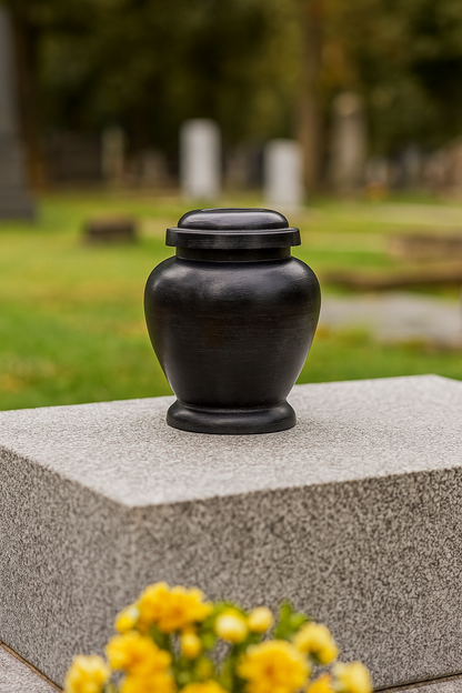 Sfeerfoto Urn M Zwart