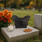 Sfeerfoto Urn Vlinder Zwart