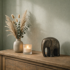 Urn Olifant - Kleur Night Black/Grijs